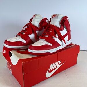 Nike Dunk High: Championship White Red